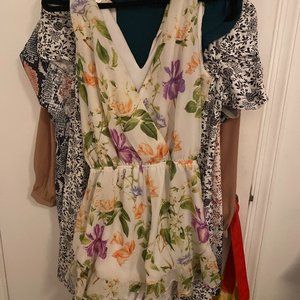 Show Me Your Mumu Floral Romper